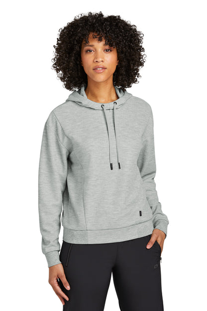 Front View of LtHtGry OGIO Women's Revive Hoodie LOG162