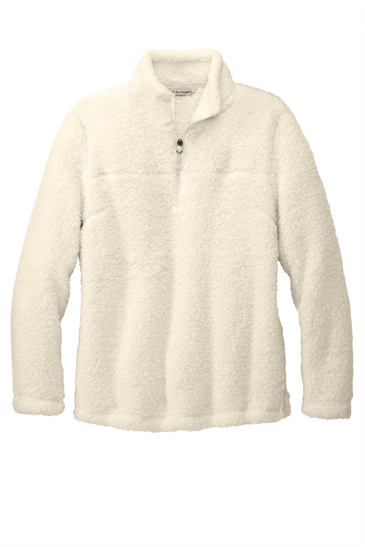 Front View of Marshmllw Port Authority Women's Cozy 1/4-Zip Fleece L130