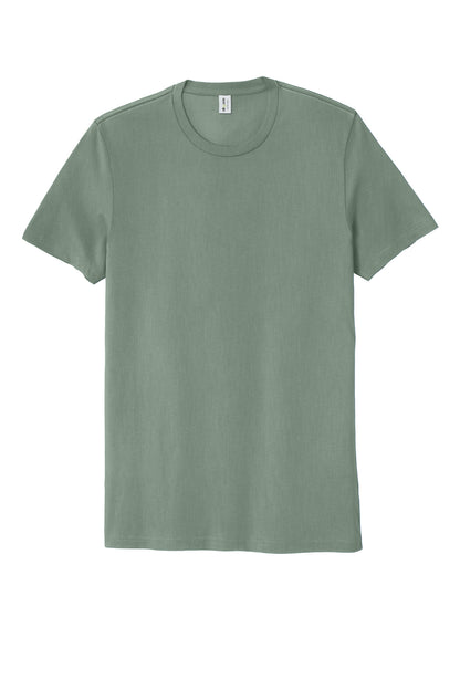 Front View of MatchaGrn Allmade Unisex Organic Cotton Tee. AL2100