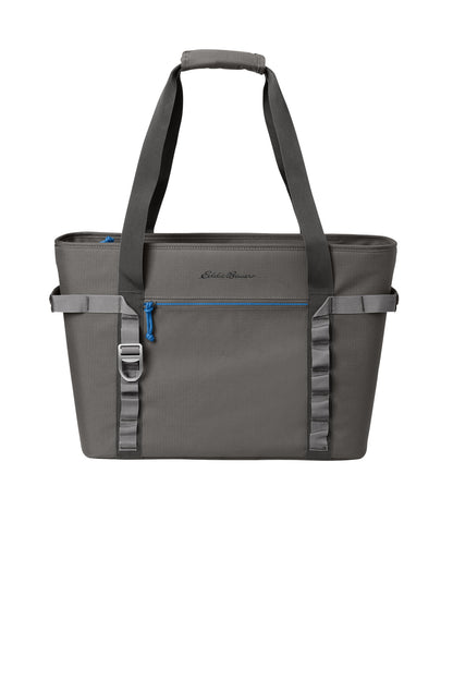 Front View of MtGy/ExBl Eddie Bauer Max Cool Tote Cooler EB801