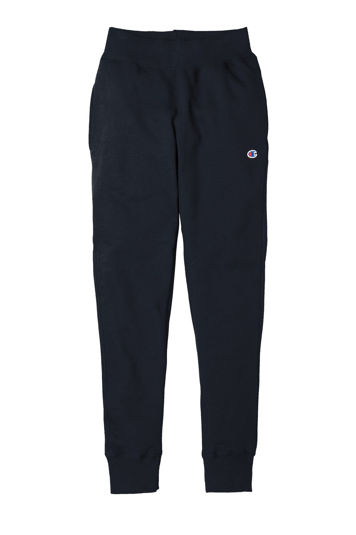 Front View of Navy Champion Reverse Weave Jogger RW25