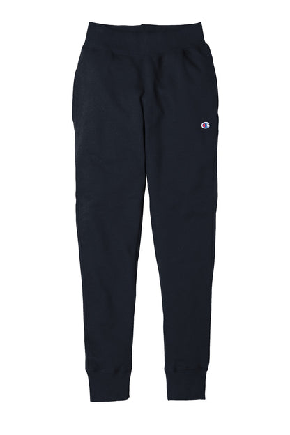 Front View of Navy Champion Reverse Weave Jogger RW25