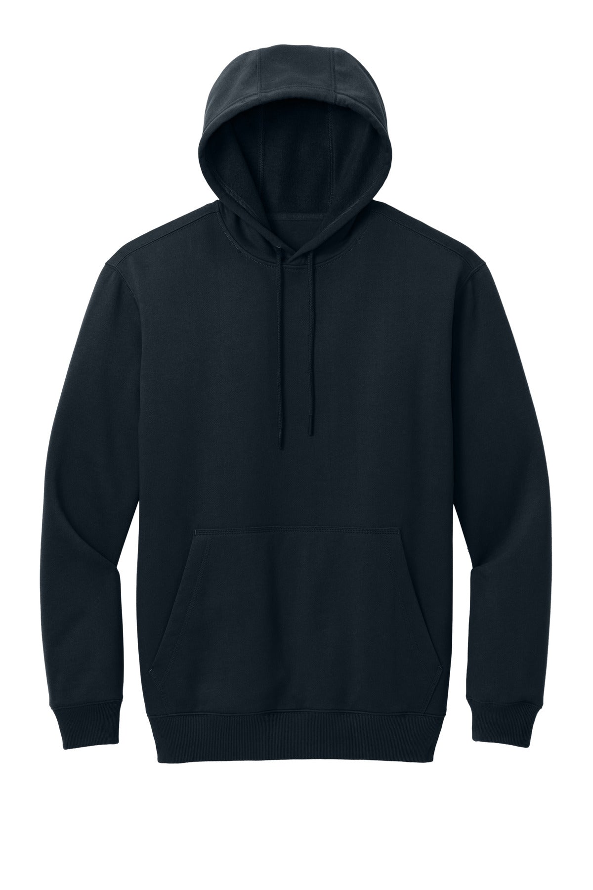 Front View of Navy CornerStone Tough Fleece Pullover Hoodie CSF630