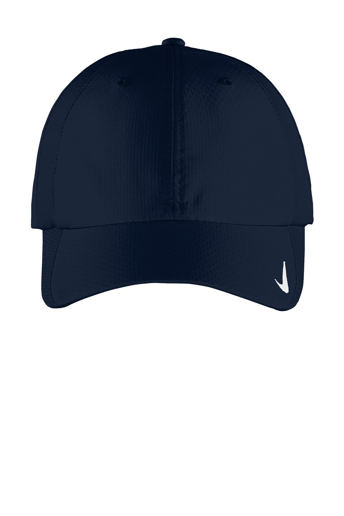 Front View of Navy Nike Sphere Performance Cap NKFD9709