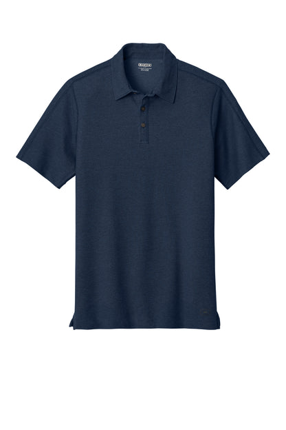 Front View of Navy OGIO Onyx Polo. OG126