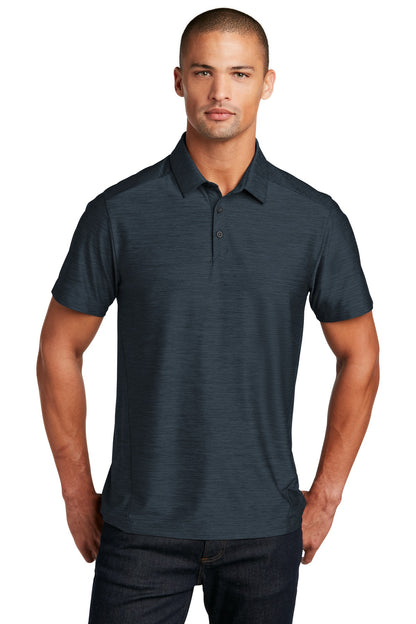Front View of Navy OGIO Slate Polo. OG143