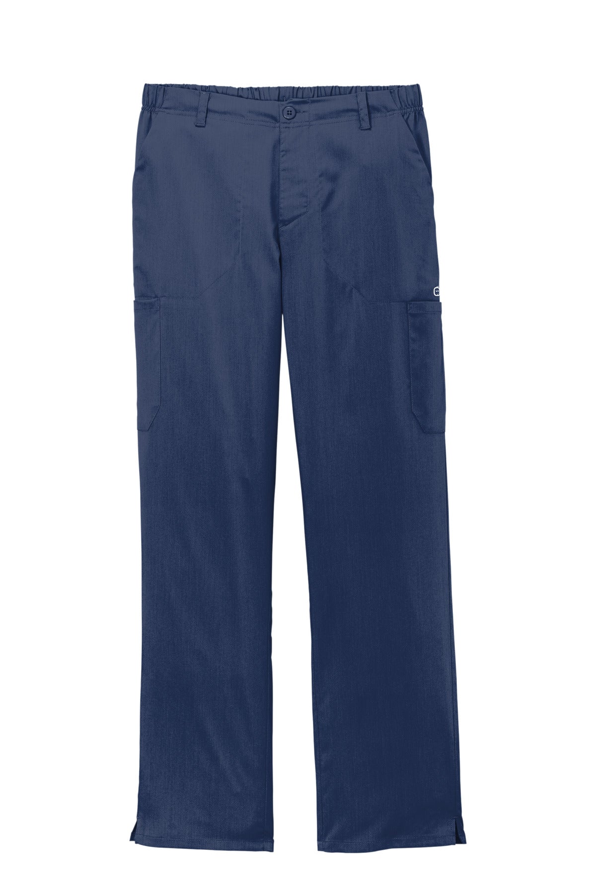 Front View of Navy Wink Men's Premiere Flex Cargo Pant WW5058
