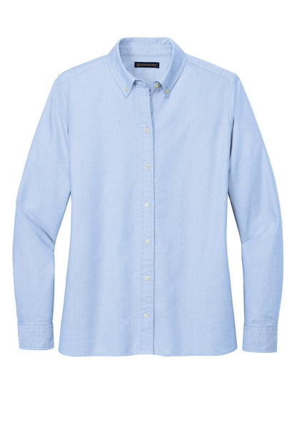 Front View of NewportBlu Brooks Brothers Women's Casual Oxford Cloth Shirt BB18005
