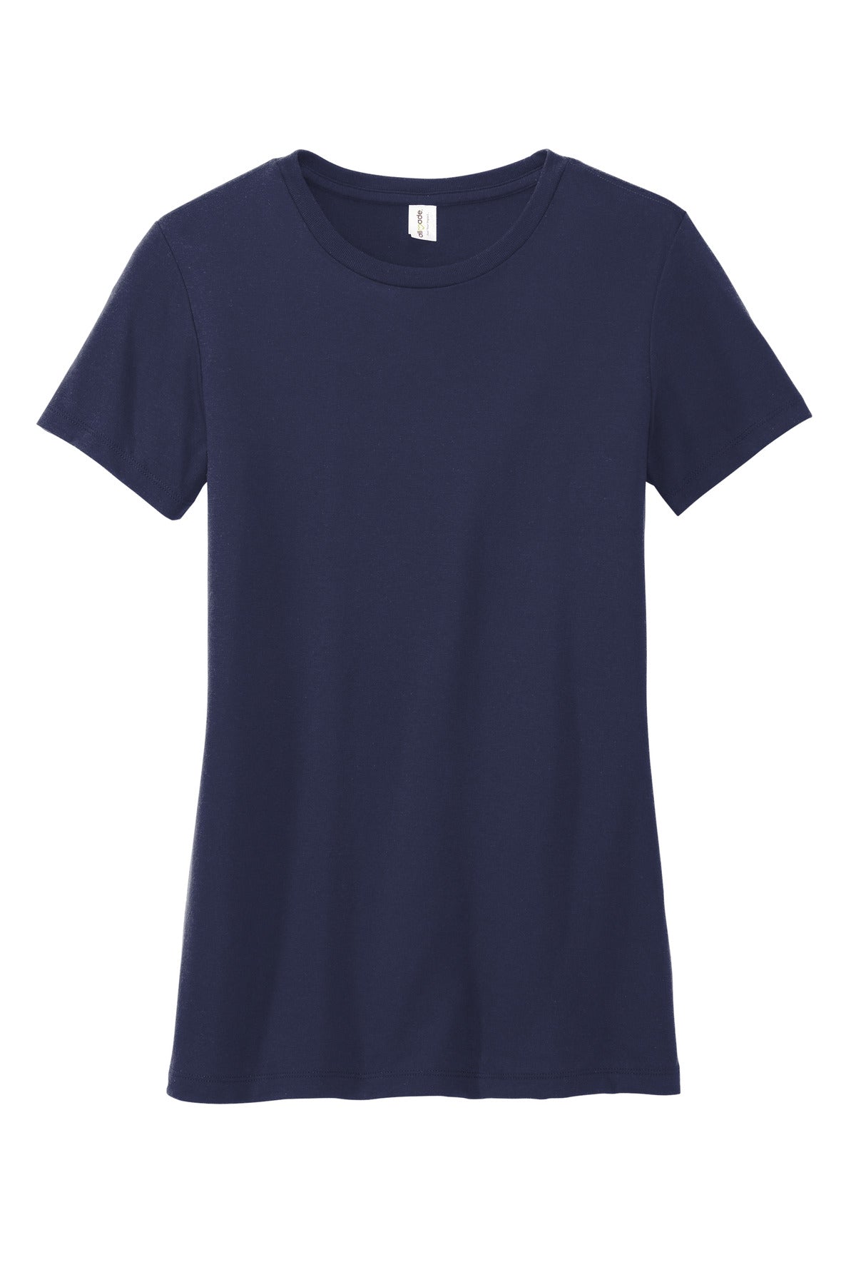 Front View of NghtSkyNvy Allmade Women's Tri-Blend Tee AL2008