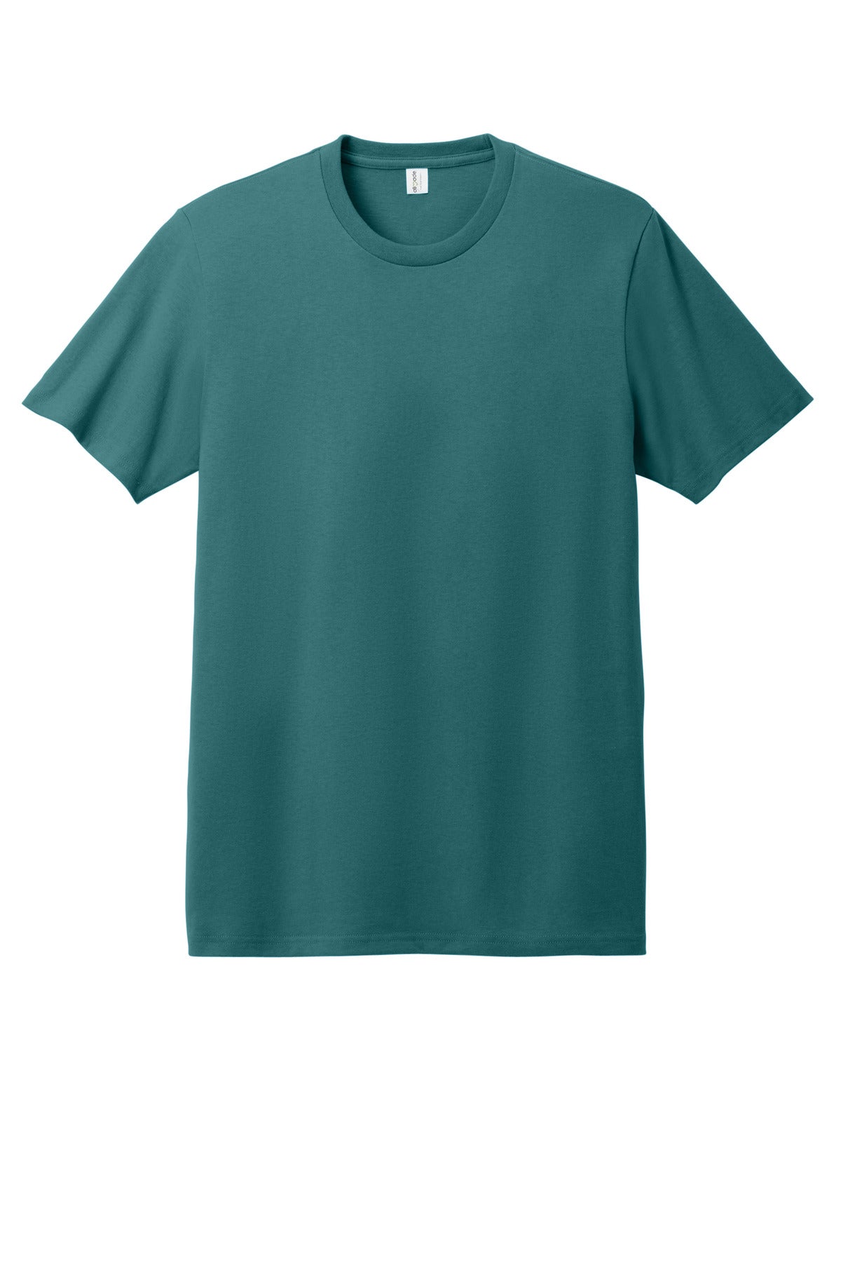 Front View of OceanicTl Allmade Unisex Heavyweight Recycled Cotton Tee AL3000