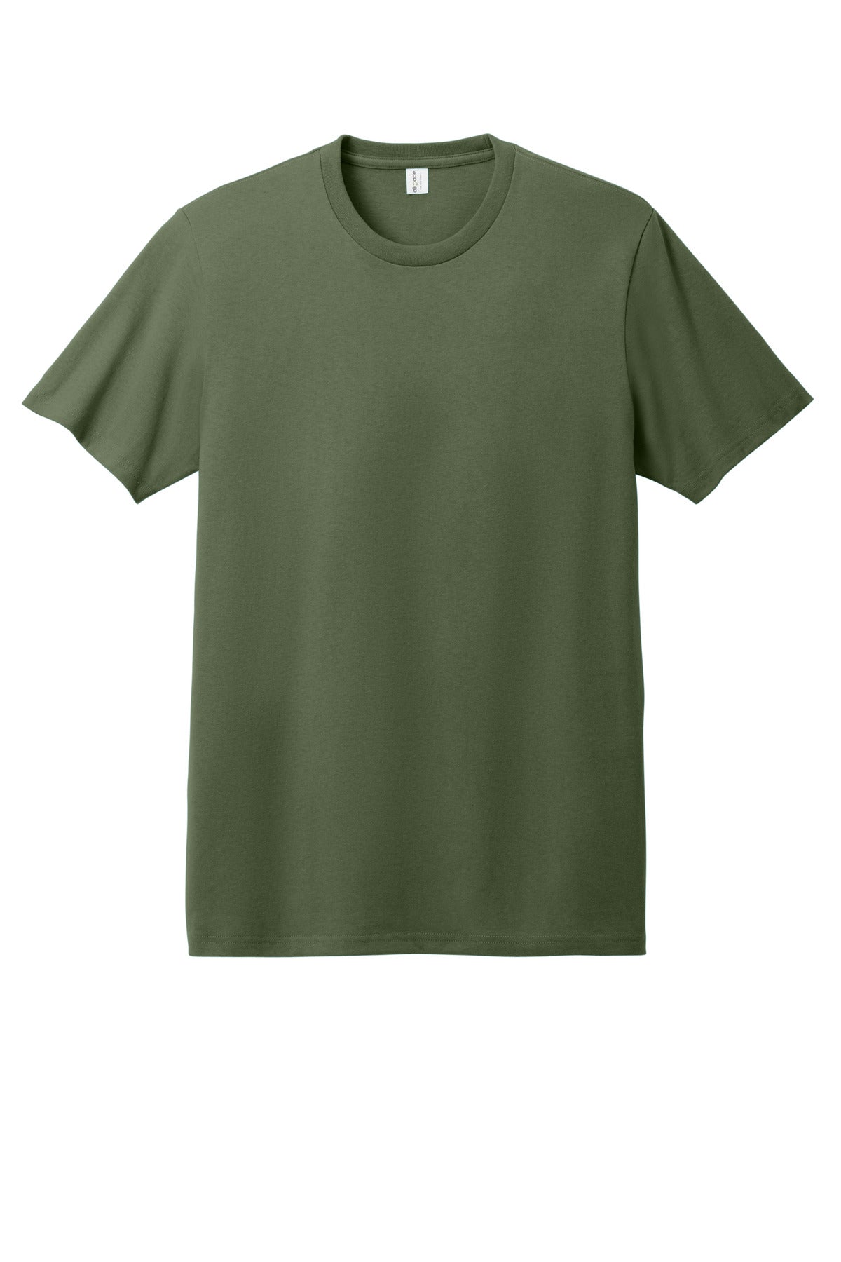 Front View of OliveYouGn Allmade Unisex Heavyweight Recycled Cotton Tee AL3000