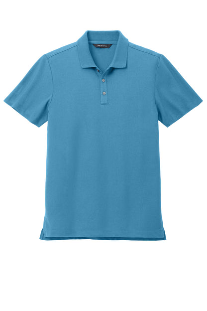Front View of ParisianBl Mercer+Mettle Stretch Pique Polo MM1004