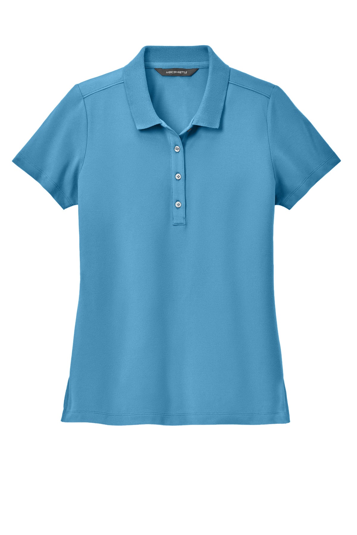 Front View of ParisianBl Mercer+Mettle Women's Stretch Pique Polo MM1005