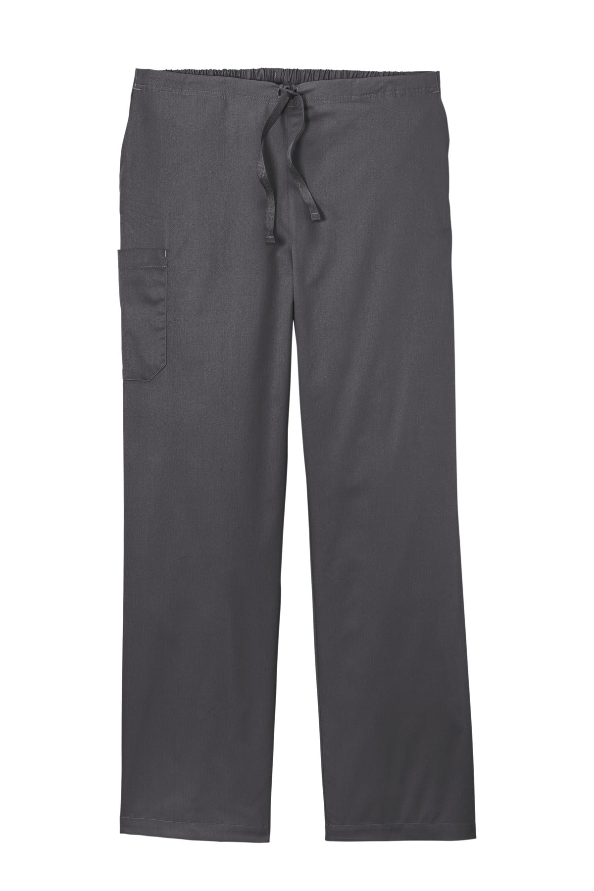 Front View of Pewter Wink Unisex Tall WorkFlex Cargo Pant WW3150T