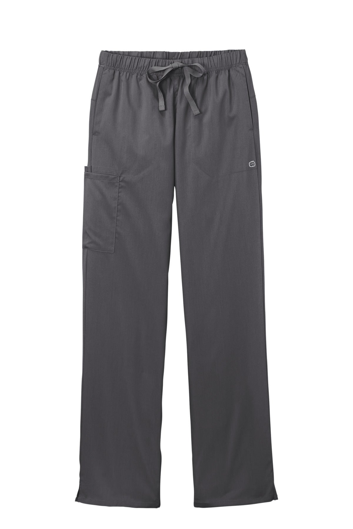 Front View of Pewter Wink Women's Premiere Flex Cargo Pant WW4158