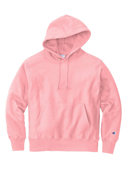 Front View of PinkCandy Champion Reverse Weave Hooded Sweatshirt S101