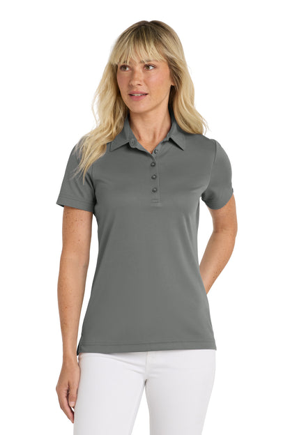 Front View of QuiShaGrey TravisMathew Women's Oceanside Solid Polo TM1WW001
