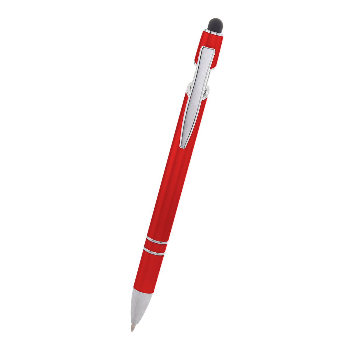 Front View of RED Rexton Stylus Pen  grouped