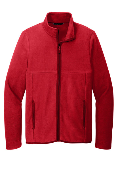 Front View of RichRed Port Authority Connection Fleece Jacket F110