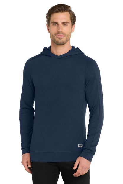 Front View of RiverBlNv OGIO Luuma Hoodie OG814