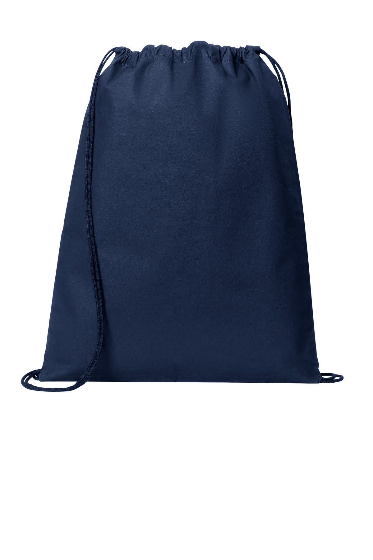 Front View of RiverBlNv Port Authority Core Cotton Cinch BG6200