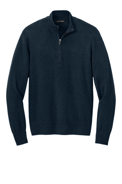 Front View of RiverBlNv Port Authority Easy Care 1/4-Zip Sweater SW2900