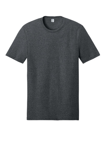 Front View of RldedChrHr Allmade Unisex Recycled Blend Tee AL2300