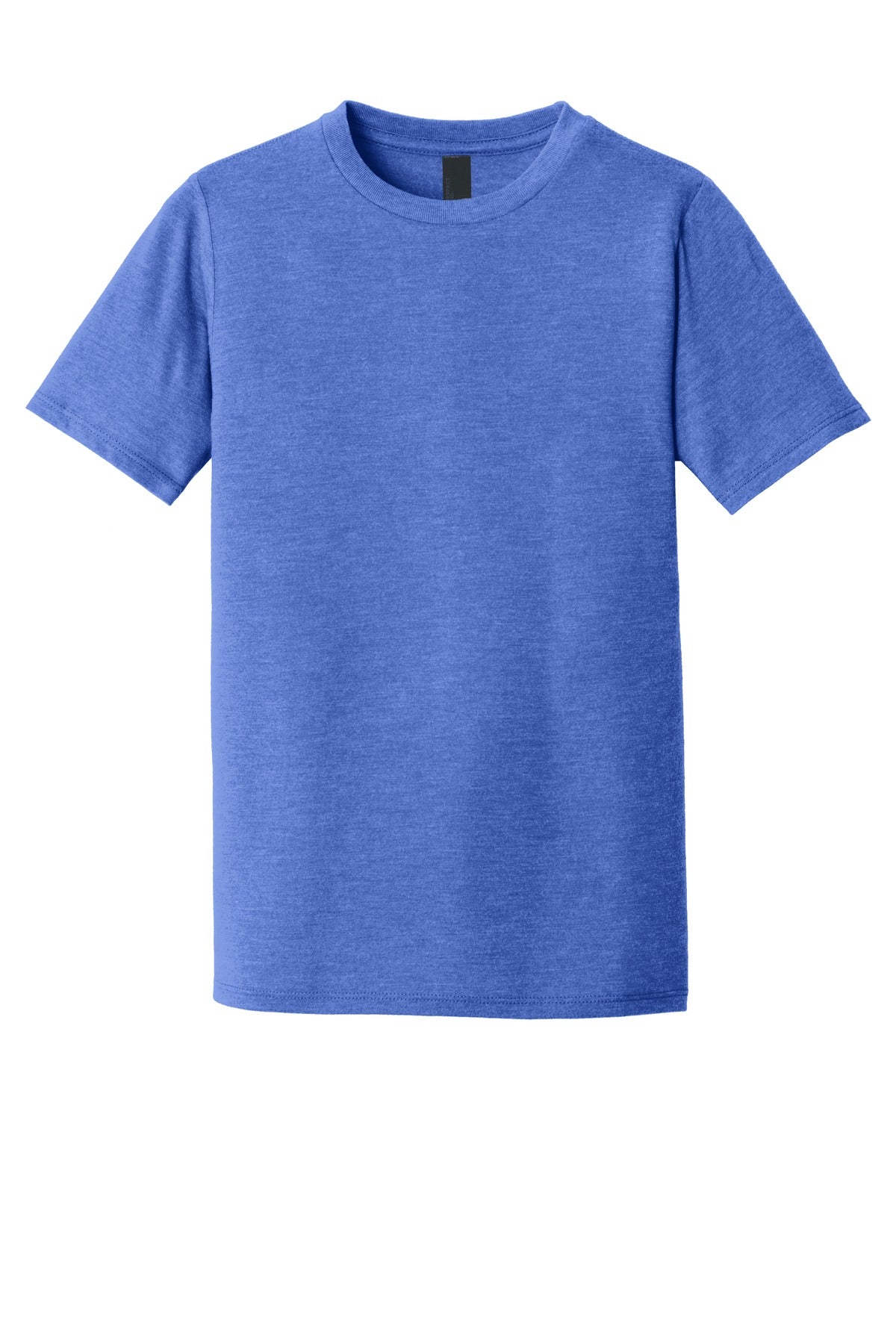 Front View of Royal Frost District Youth Perfect Tri Tee. DT130Y