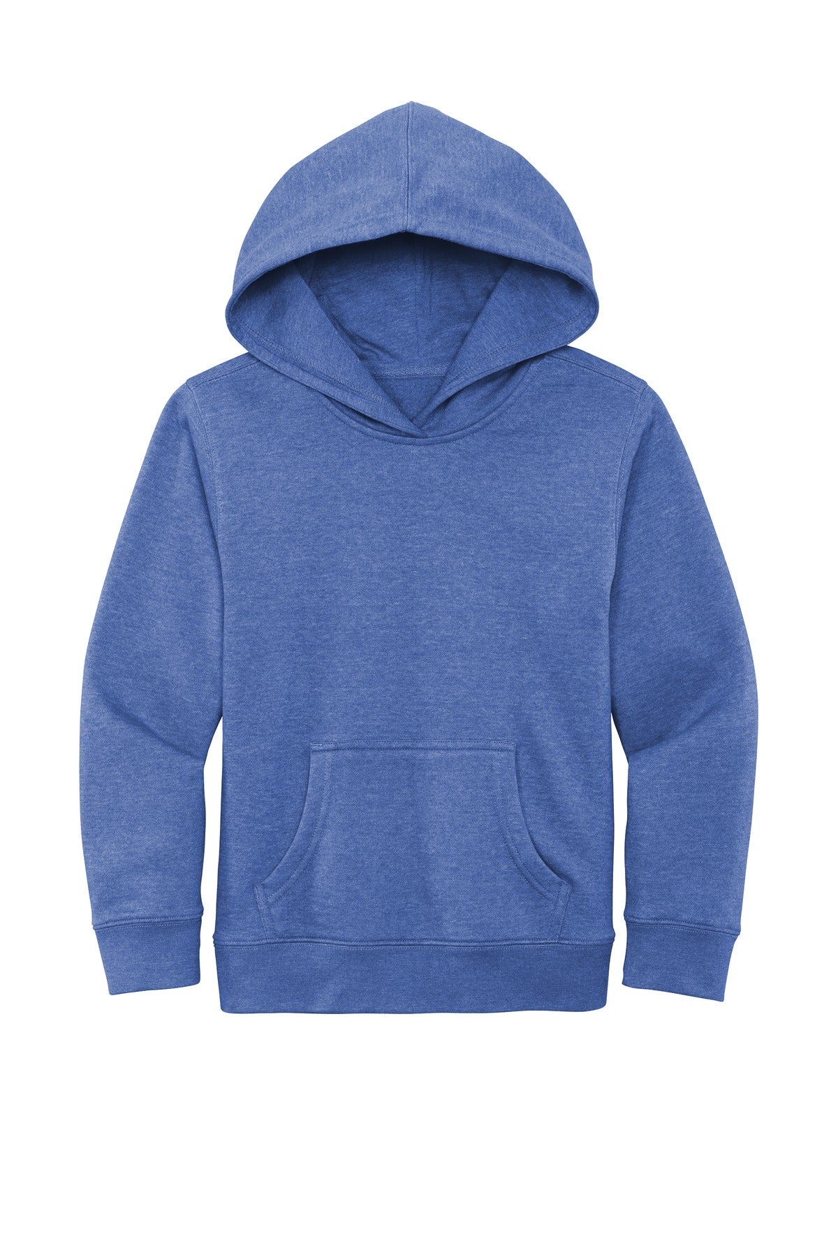 Front View of Royal Frost District Youth V.I.T. Fleece Hoodie DT6100Y