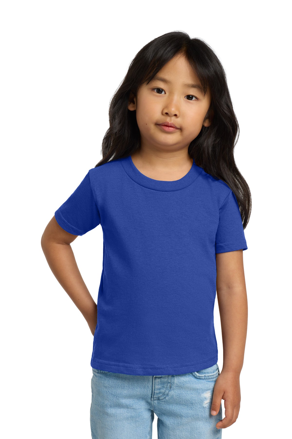 Front View of Royal Gildan Heavy Cotton Toddler T-Shirt 5100P