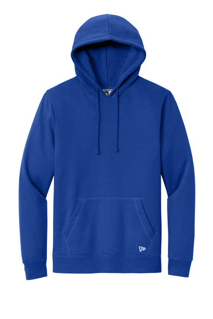 Front View of Royal New Era Comeback Fleece Pullover Hoodie NEA550