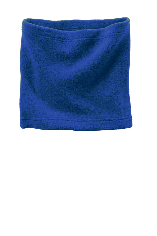 Front View of Royal Port Authority Fleece Neck Gaiter. FS07