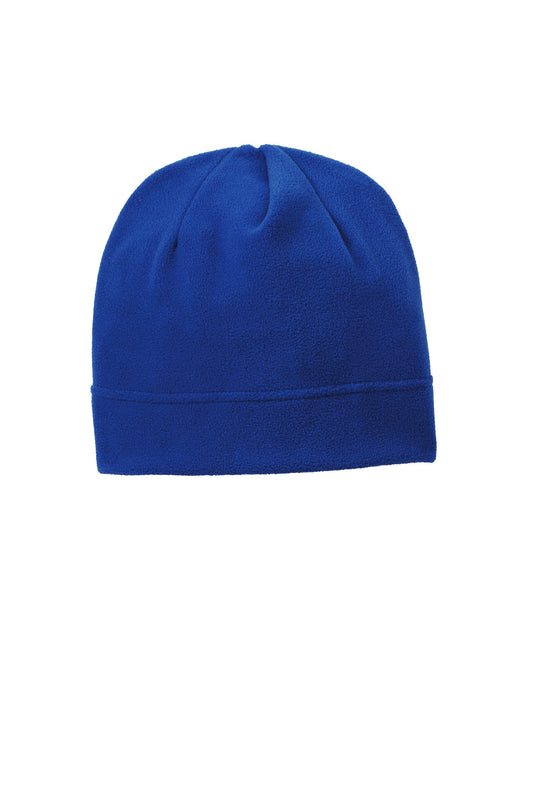 Front View of Royal Port Authority R-Tek Stretch Fleece Beanie. C900