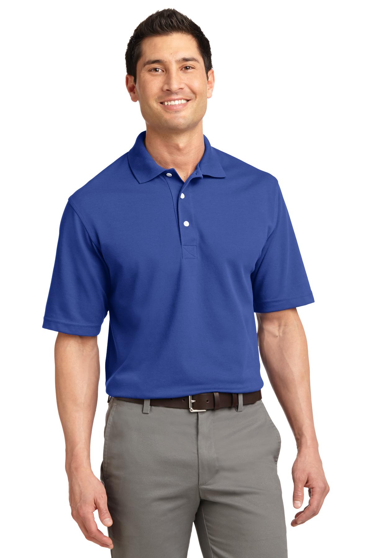 Front View of Royal Port Authority Rapid Dry Polo. K455