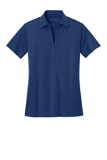 Front View of Royal Port Authority Women's Silk Touch Performance Polo. L540