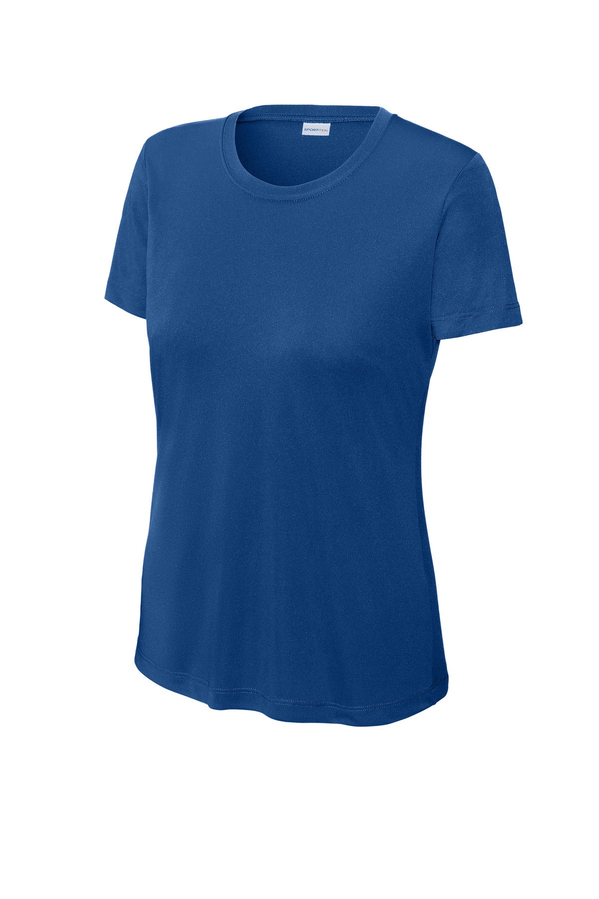 Front View of Royal Sport-Tek Women's PosiCharge Competitor Tee. LST350