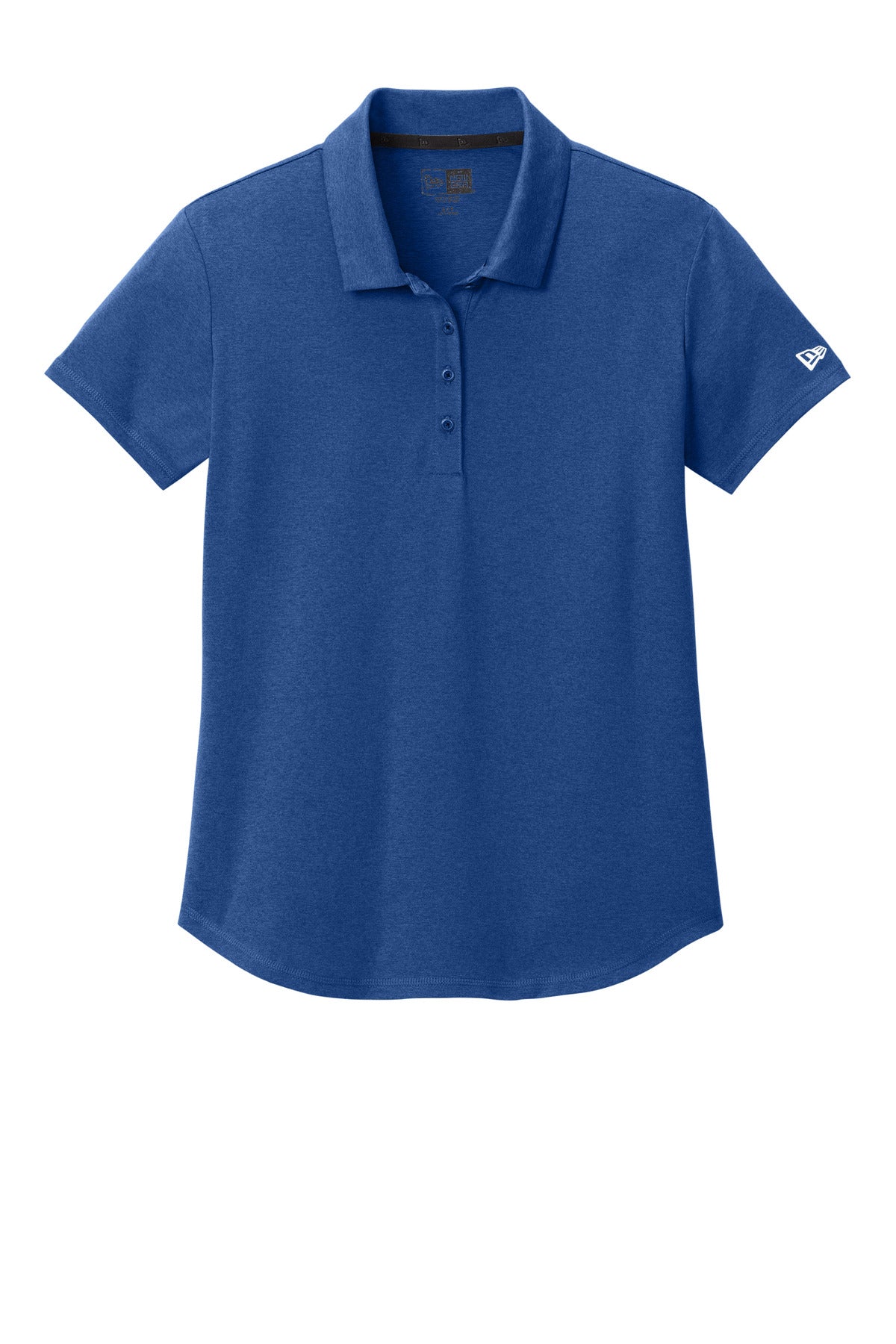 Front View of RoyalHt New Era Women's Power Polo LNEA225