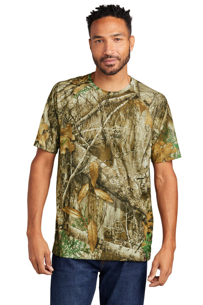 Front View of RTEdge Russell Outdoors Realtree Performance Tee RU150
