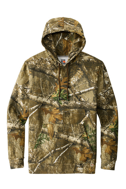 Front View of RTEdge Russell Outdoors Realtree Pullover Hoodie RU400