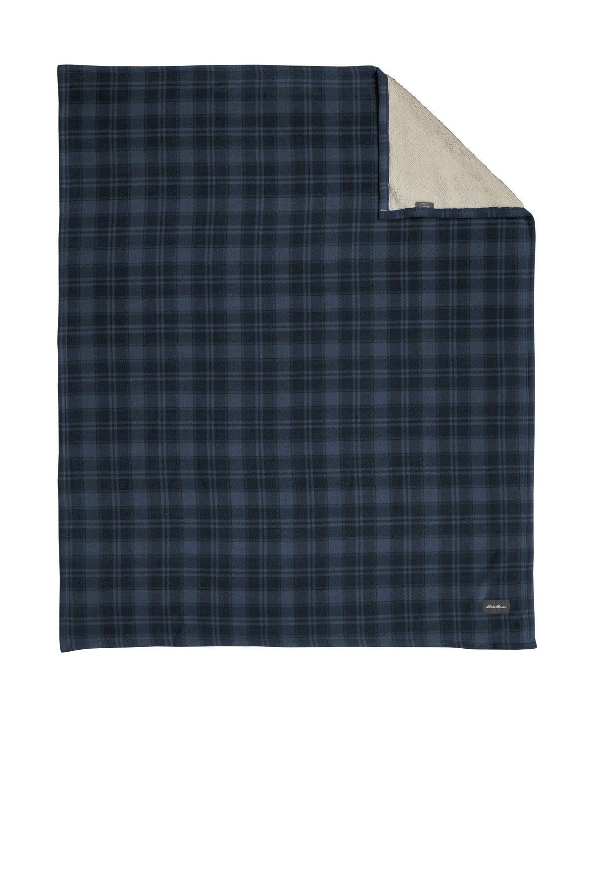 Front View of RvBNv/Bone Eddie Bauer Woodland Blanket EB750