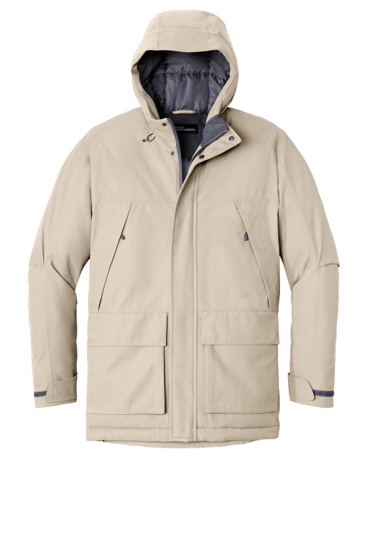 Front View of Sahara Port Authority Latitude Waterproof Heavyweight Parka J363