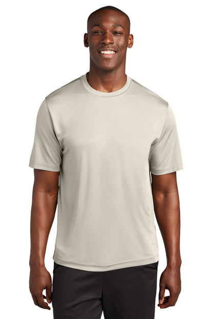 Front View of Sand Sport-Tek Tall PosiCharge Competitor Tee. TST350