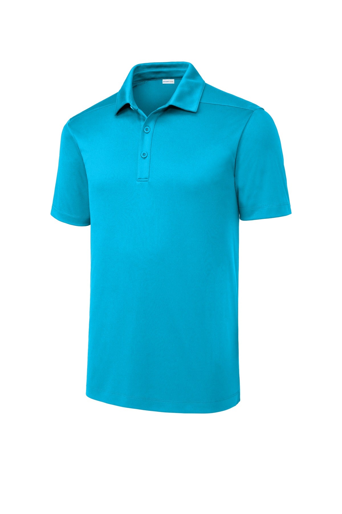 Front View of Sapphire Sport-Tek Posi-UV Pro Polo. ST520