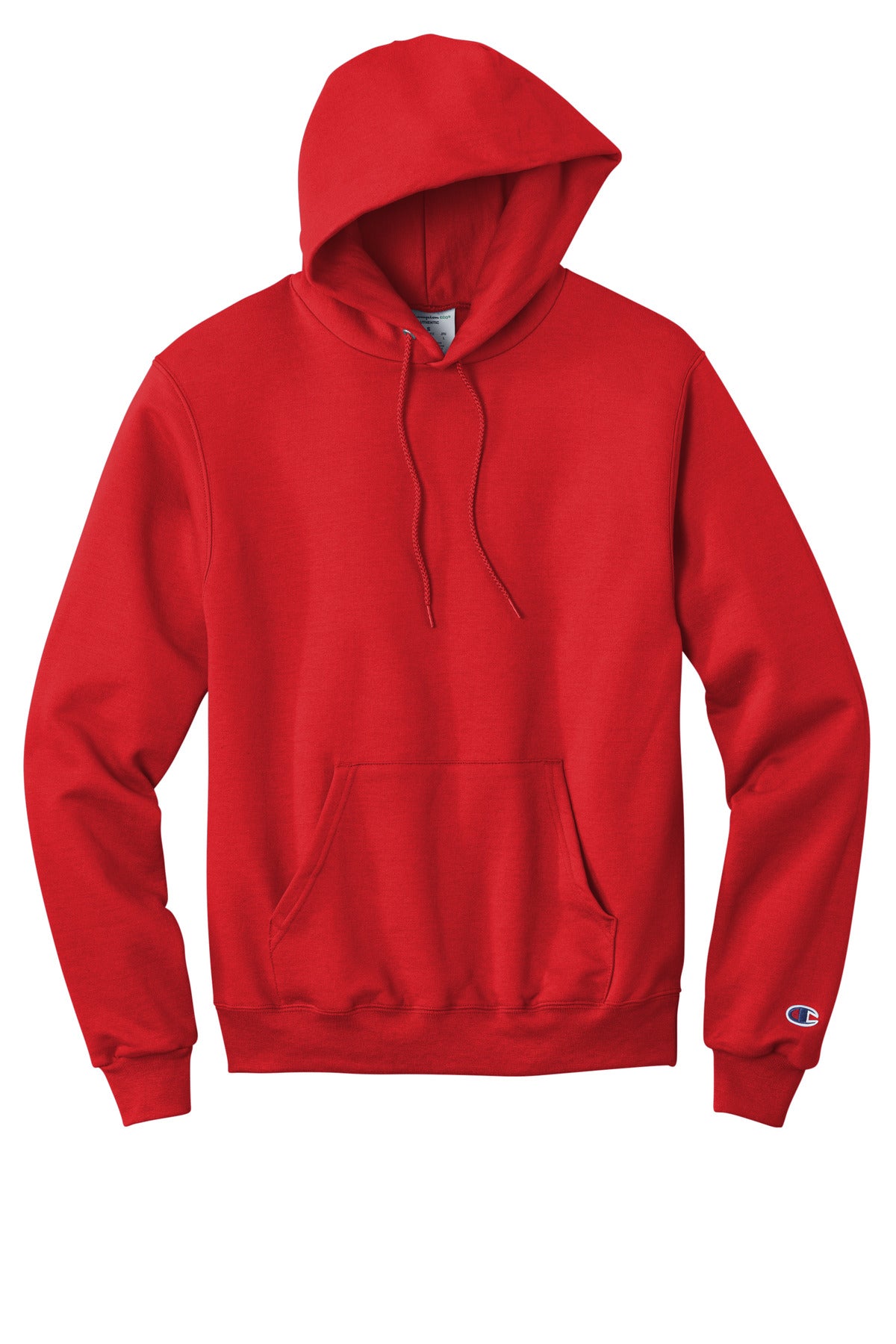 Front View of Scarlet Champion Powerblend Pullover Hoodie. S700