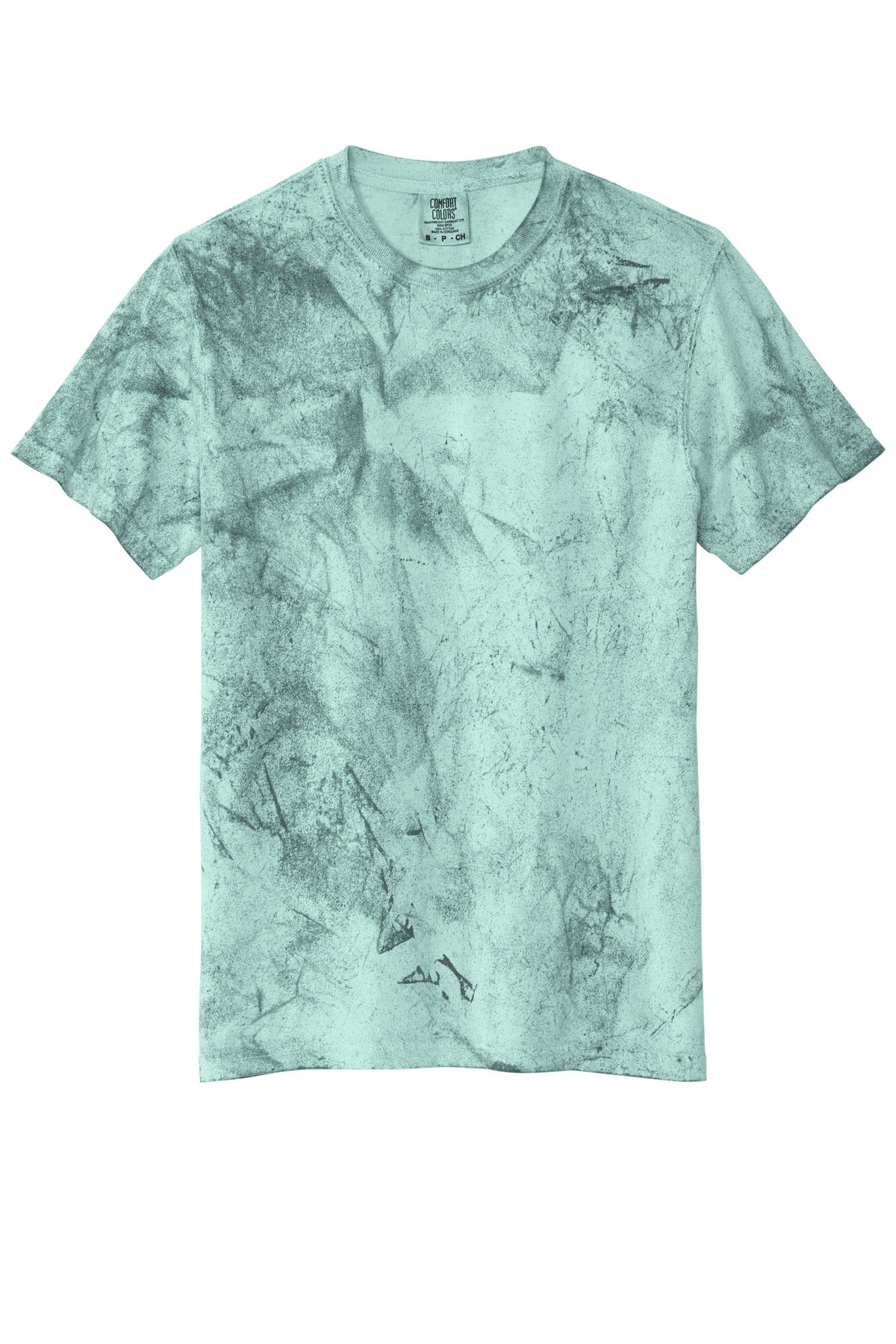 Front View of SeaGlass Comfort Colors Heavyweight Color Blast Tee 1745