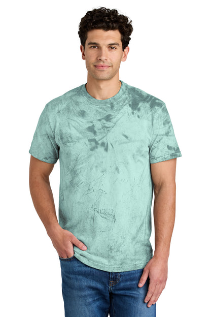 Front View of SeaGlass Comfort Colors Heavyweight Color Blast Tee 1745