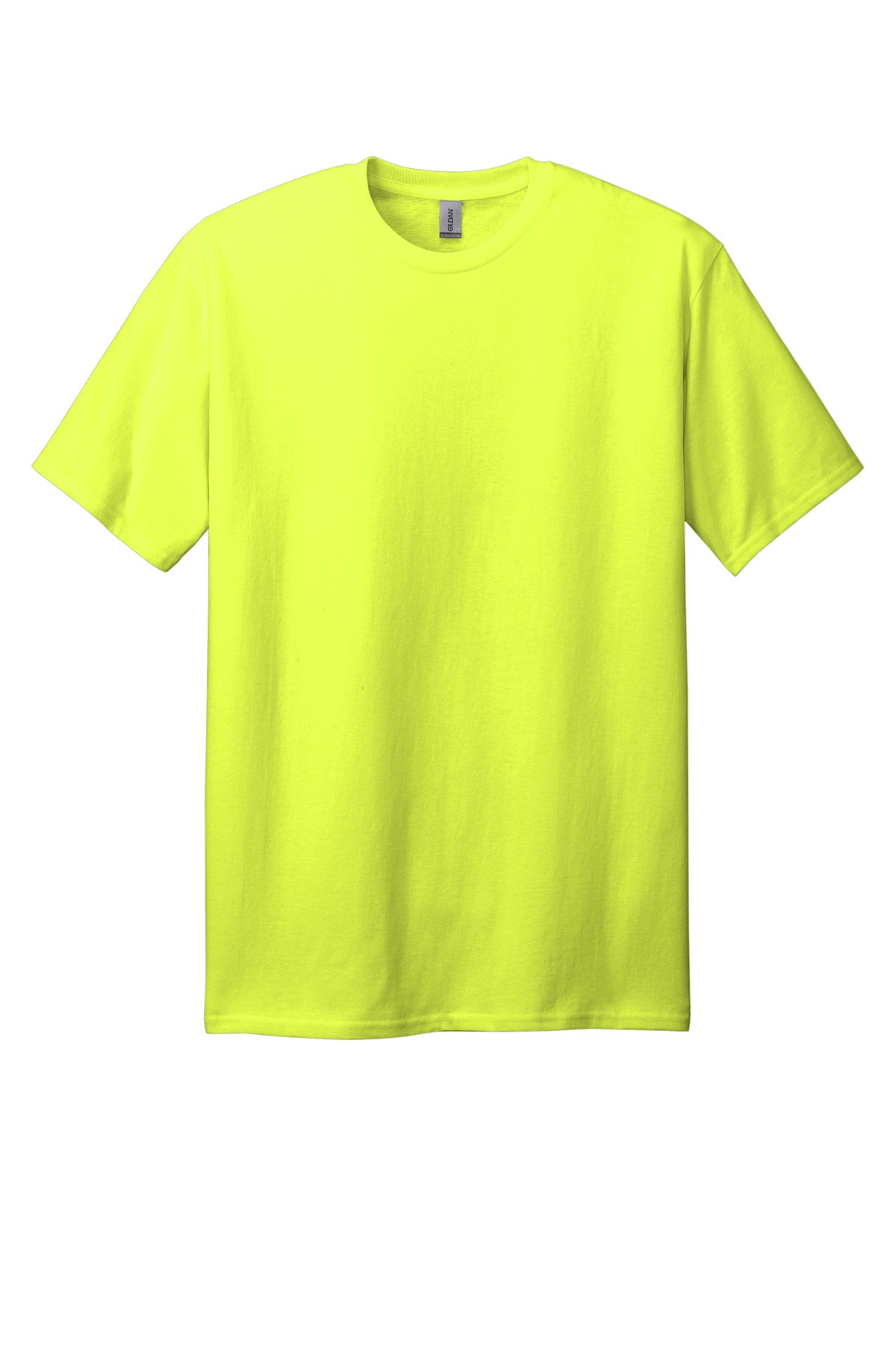 Front View of SftyGrn Gildan Tall 100% US Cotton T-Shirt 2000T
