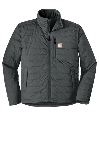 Front View of Shadow Grey Carhartt Gilliam Jacket. CT102208