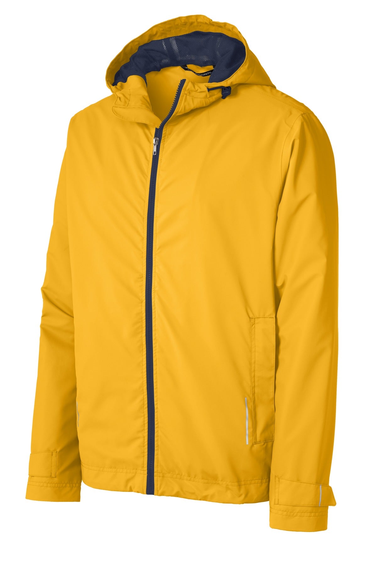 Front View of Slicker Yellow Port Authority Northwest Slicker. J7710