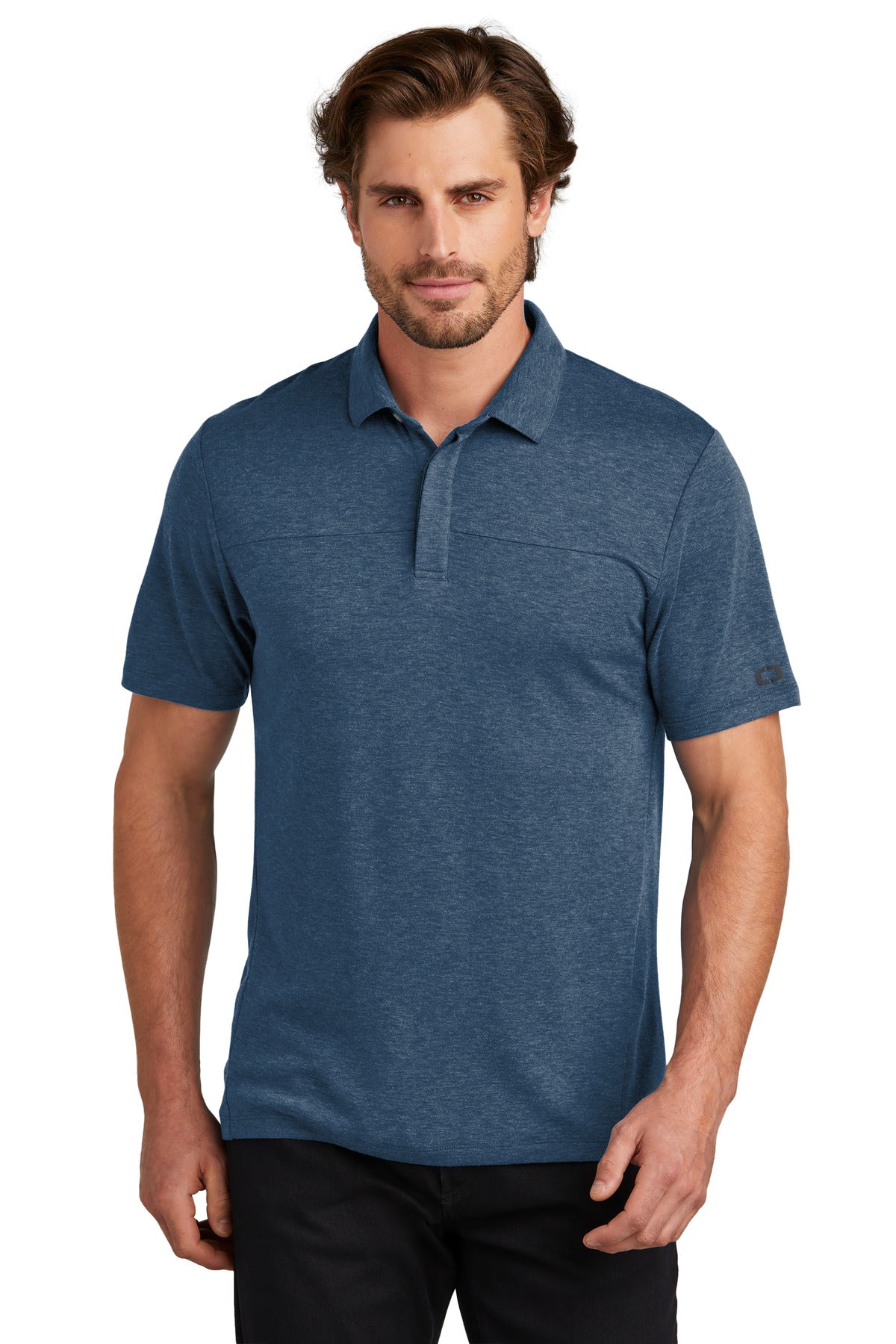 Front View of SparBlue OGIO Command Polo OG150